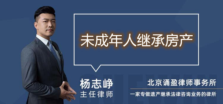 未成年人继承房产